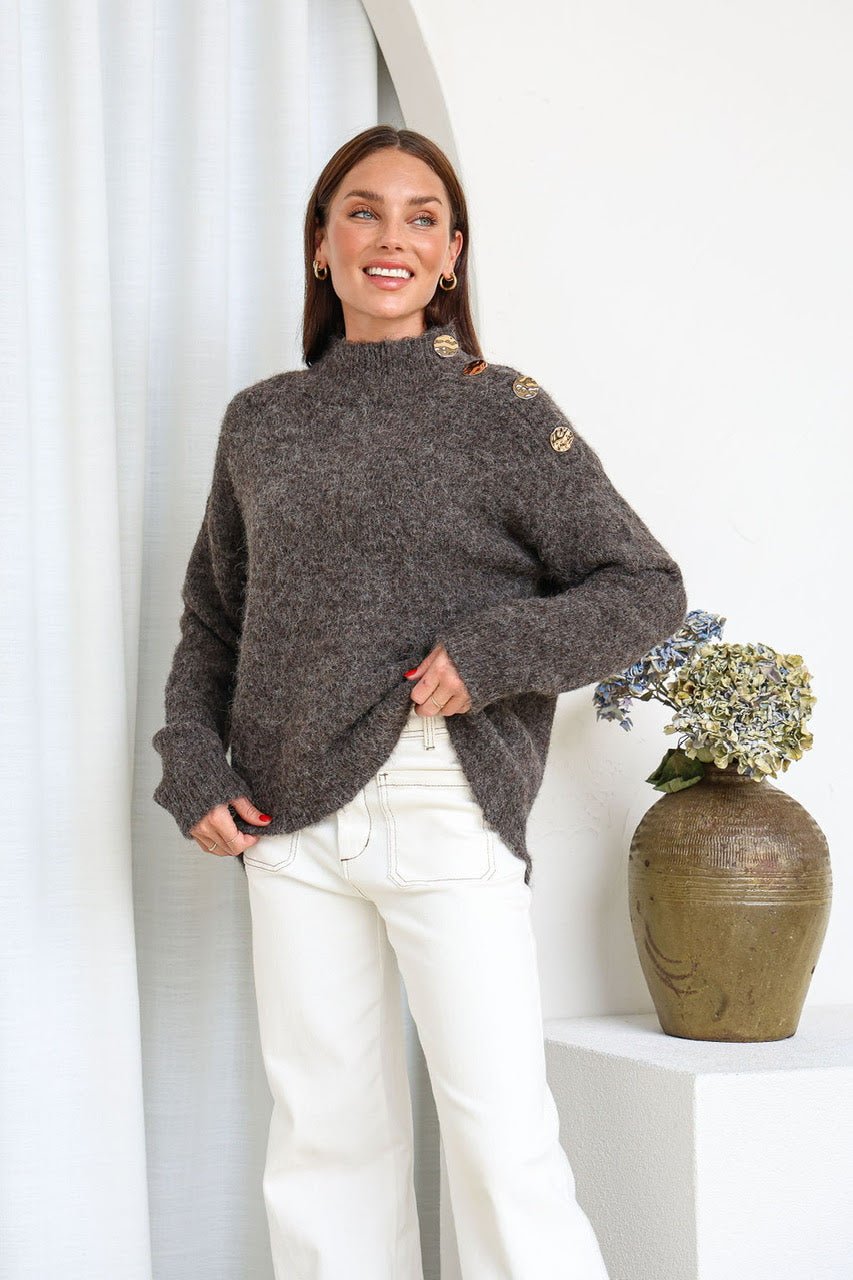 Abby Knit (Chocolate) - Something For Me