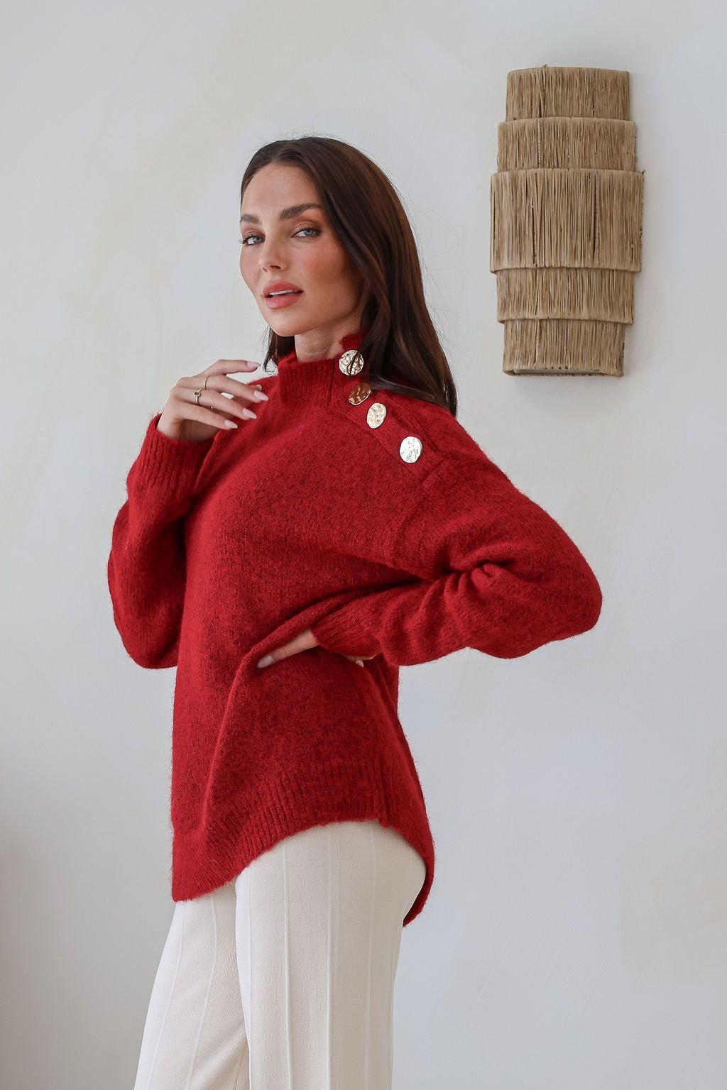 Abby Knit (Merlot) - Something For Me