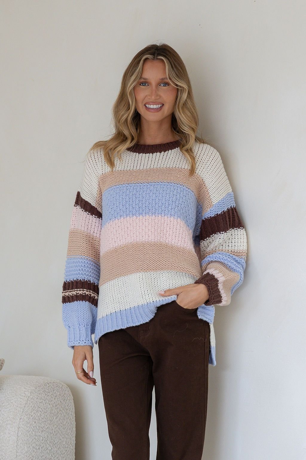 Bastille Chunky Stripe Knit - Something For Me