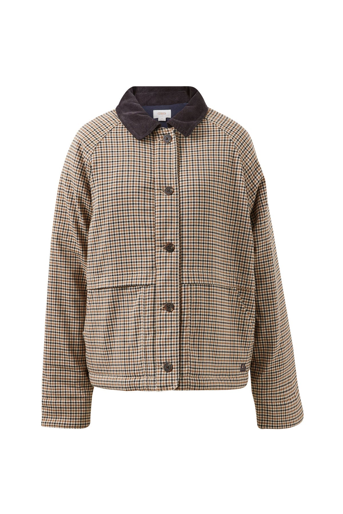 andmary Blair basic jacket チェック ジャケット Blair Barn Jacket (Check) - Something For Me​​