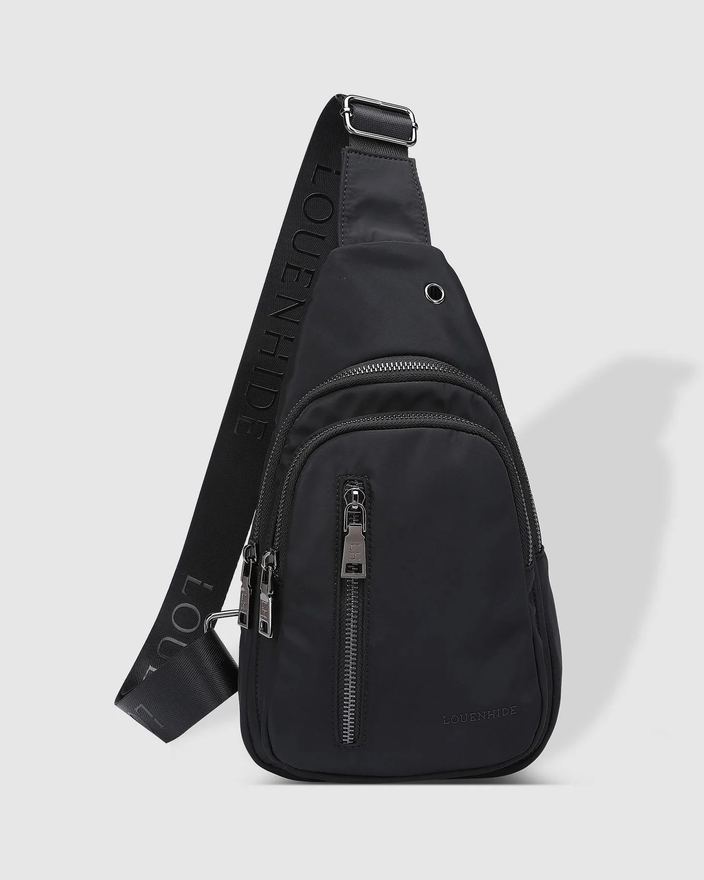Boyd Nylon Sling Bag (Black) - Something For Me