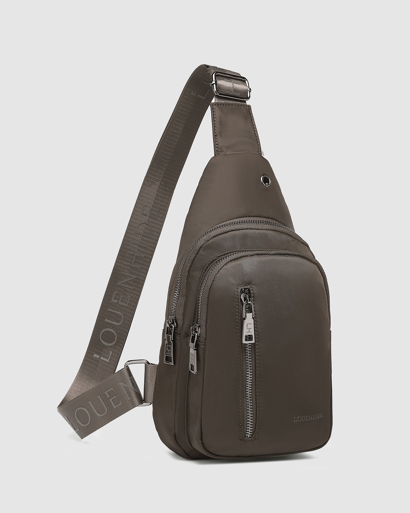 Boyd Nylon Sling Bag (Chocolate) - Something For Me