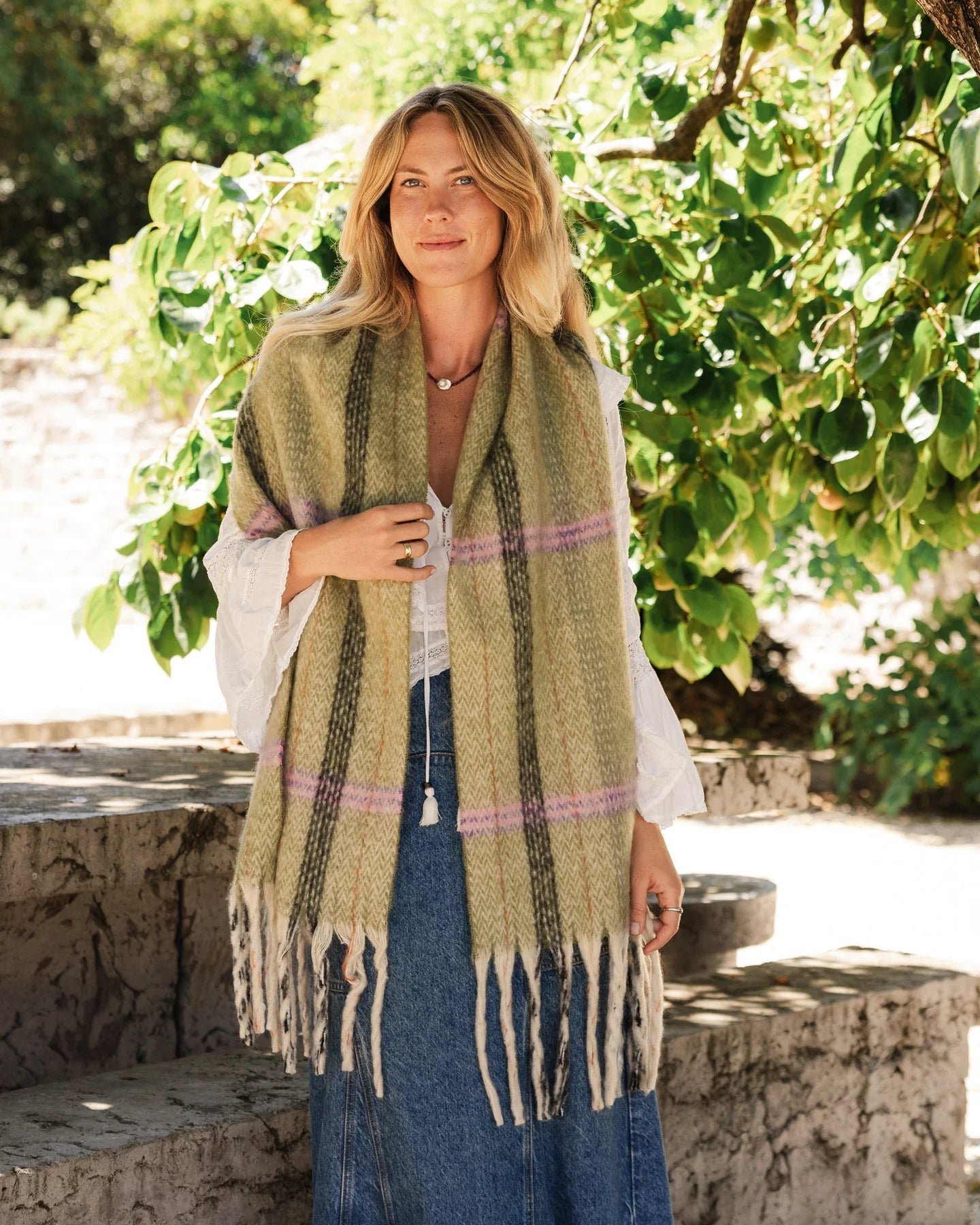 Bristol Scarf (Pistachio) - Something For Me