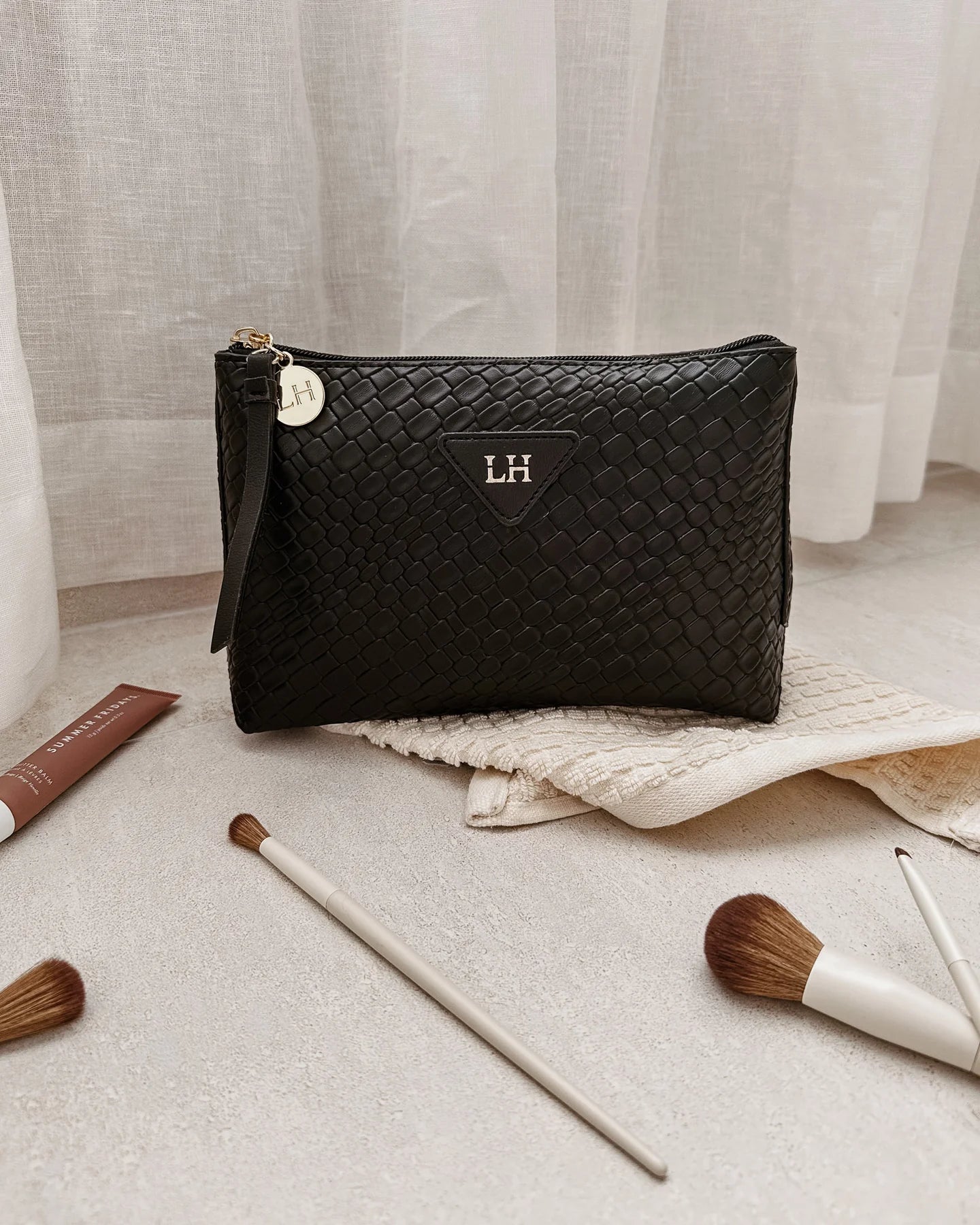 Carlo Makeup Bag (Black) - Something For Me