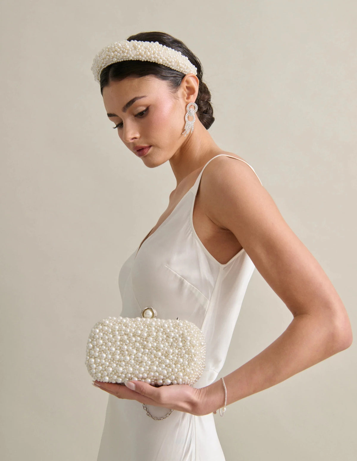 Cosmo Pearl Clutch Bag - Something For Me