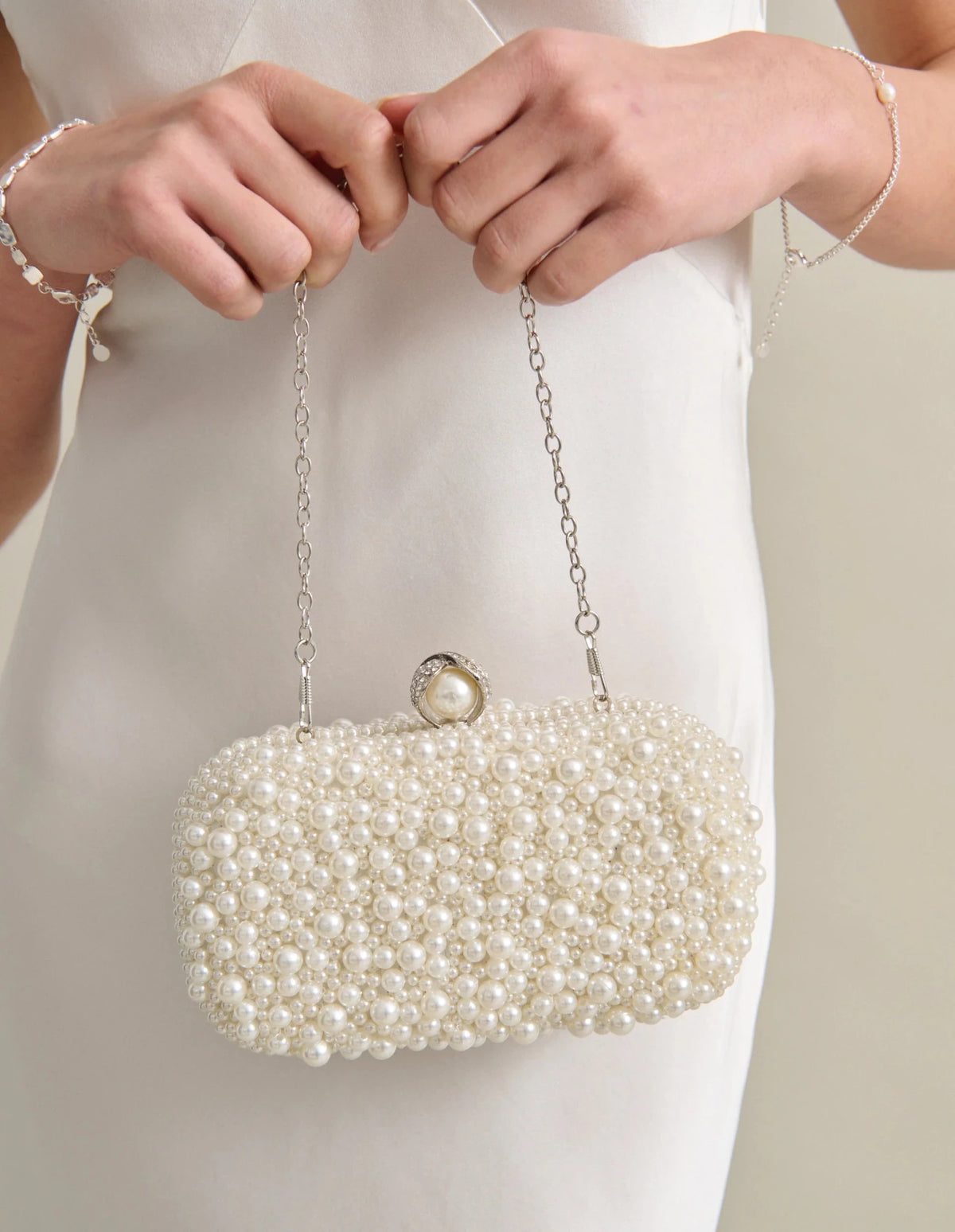 Cosmo Pearl Clutch Bag - Something For Me