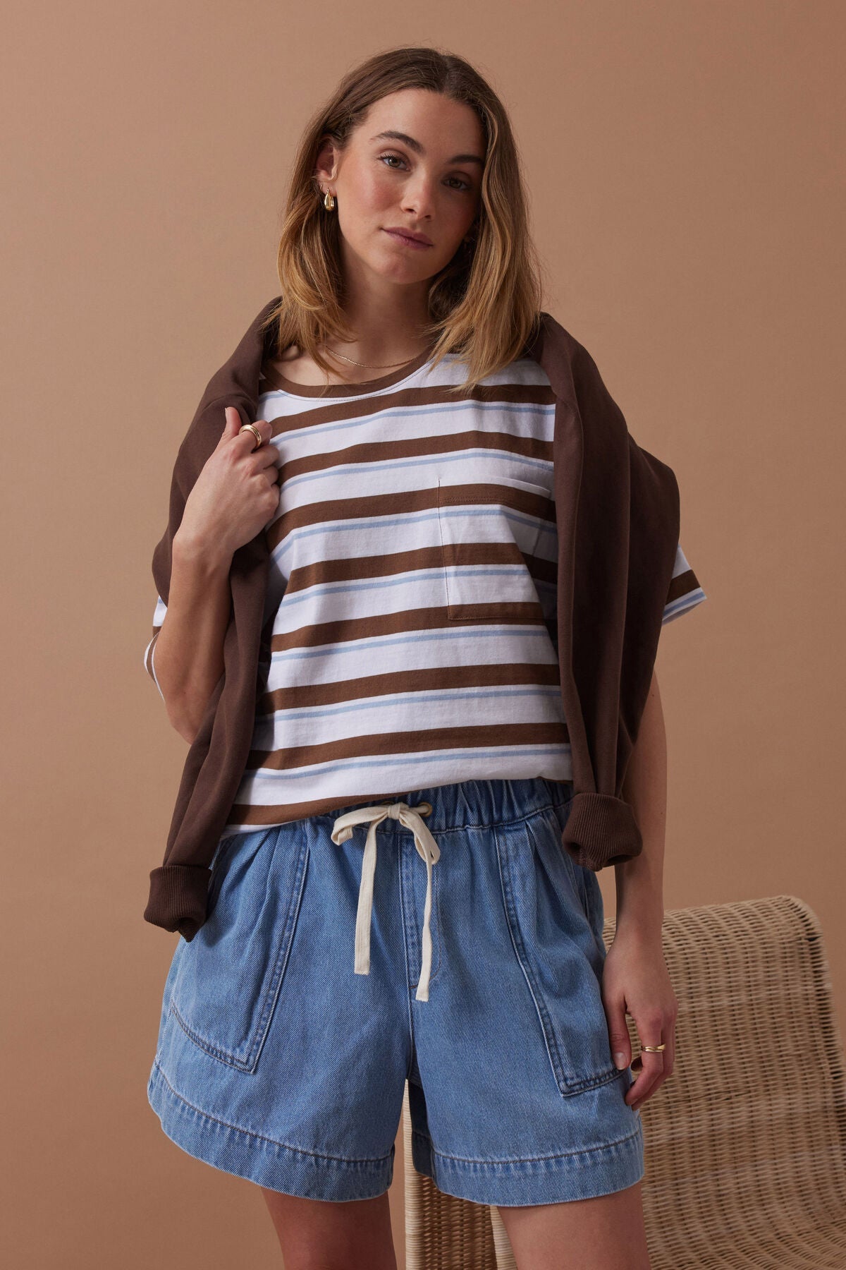 Darcy Relaxed Everyday Short (Mid Blue Wash) - Something For Me