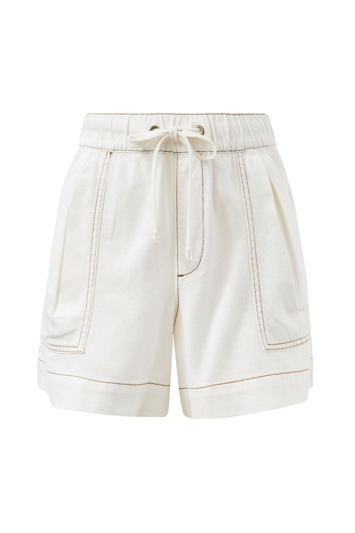 Darcy Relaxed Everyday Short (New Ecru) - Something For Me