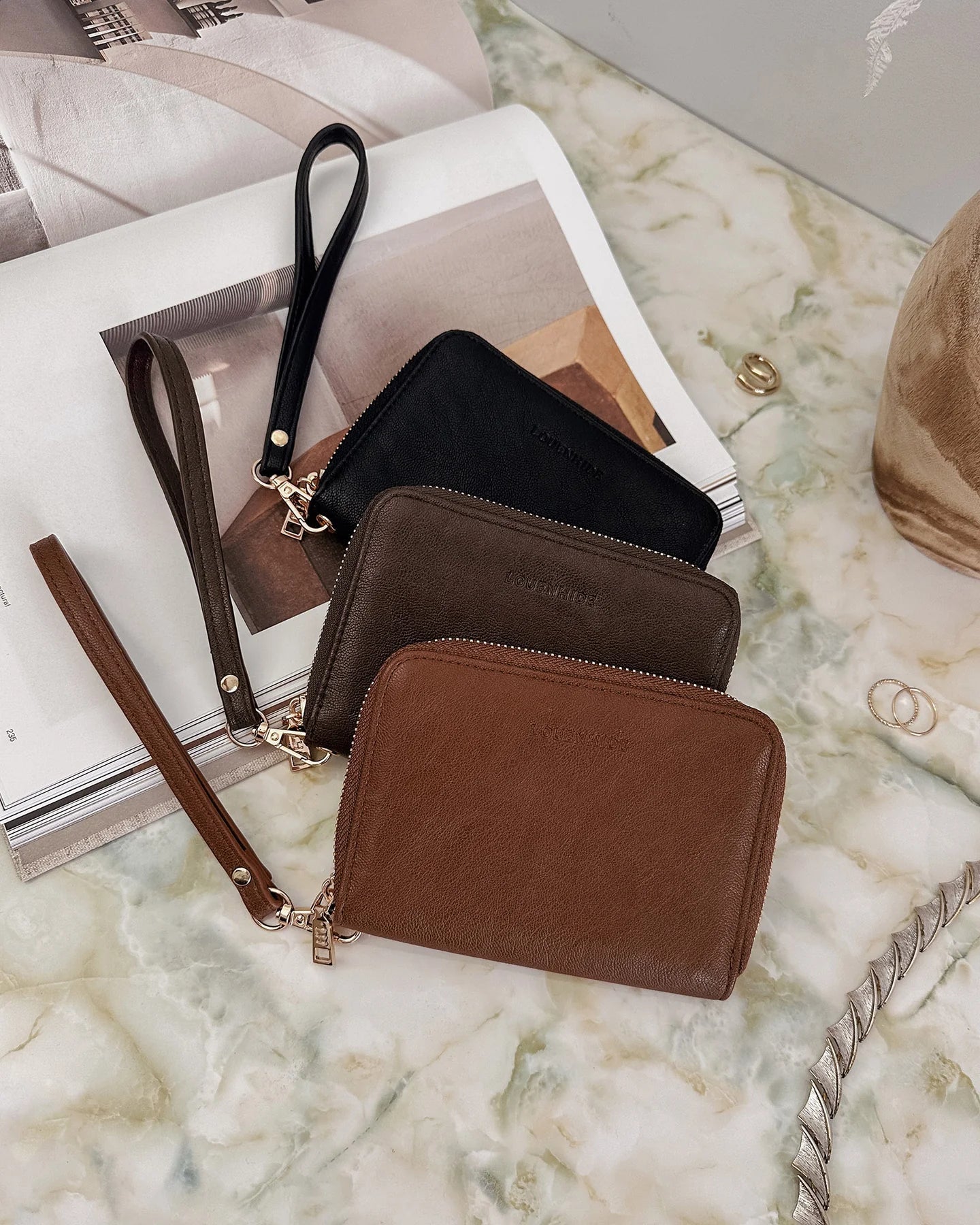 Eden Wallet (Saddle Black) - Something For Me