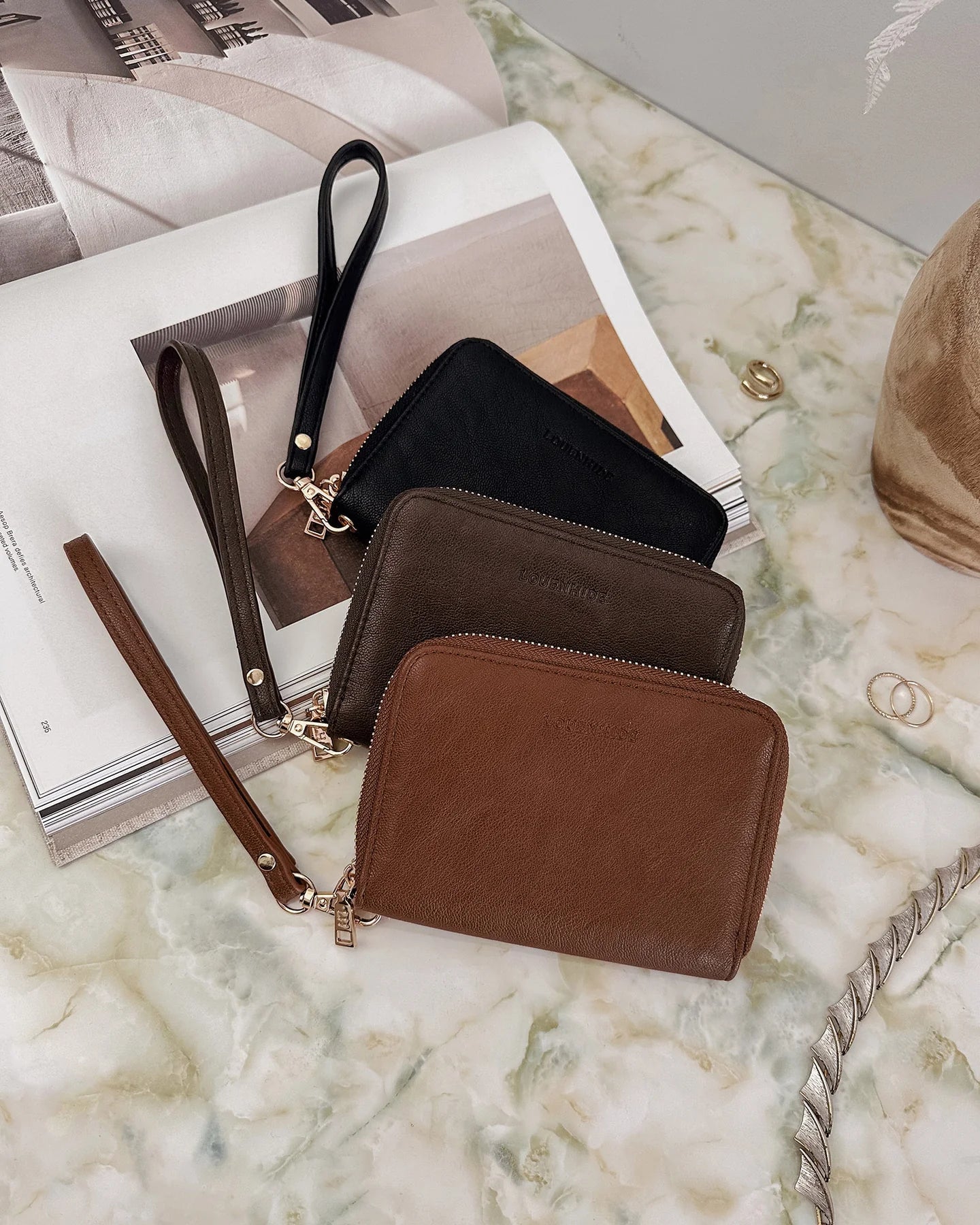 Eden Wallet (Saddle Chocolate) - Something For Me