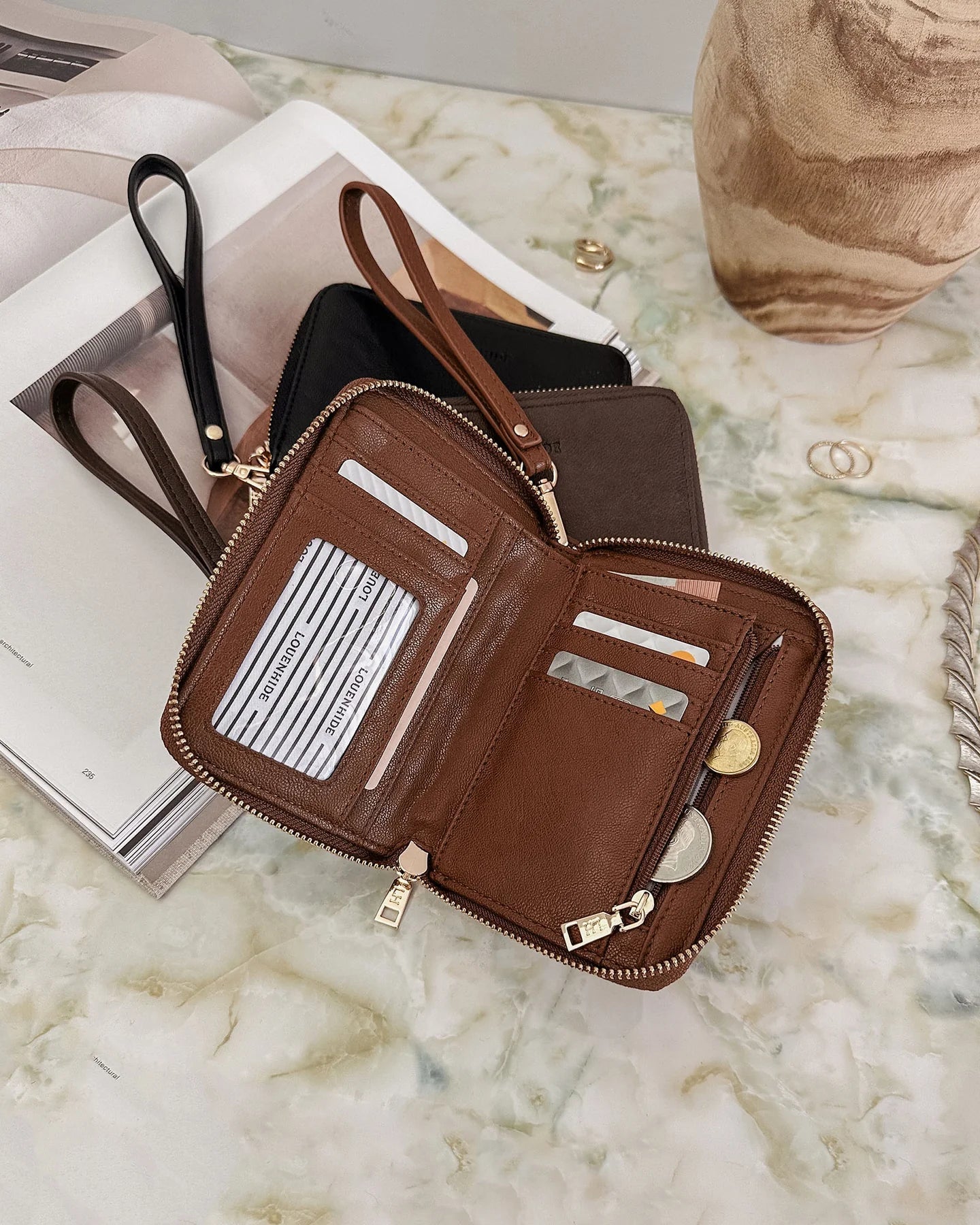 Eden Wallet (Saddle Cognac) - Something For Me