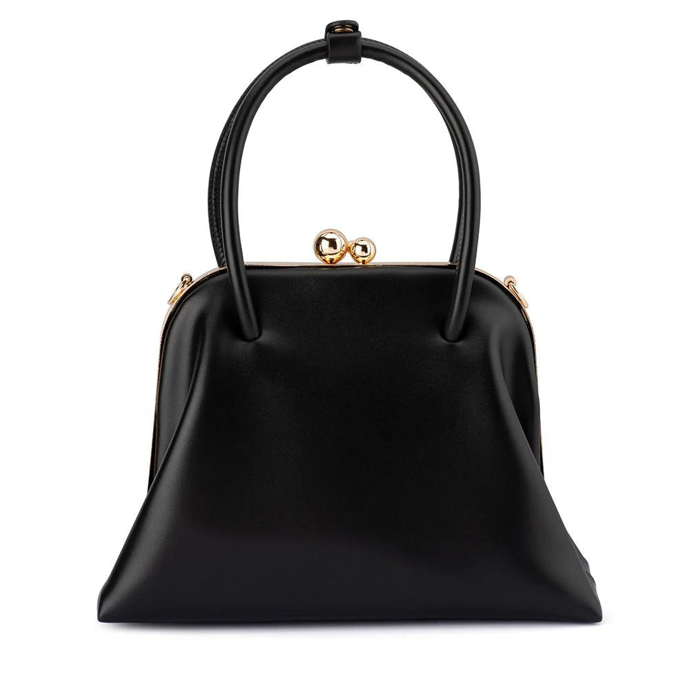 Leandra Top Handle Bag (Black) - Something For Me