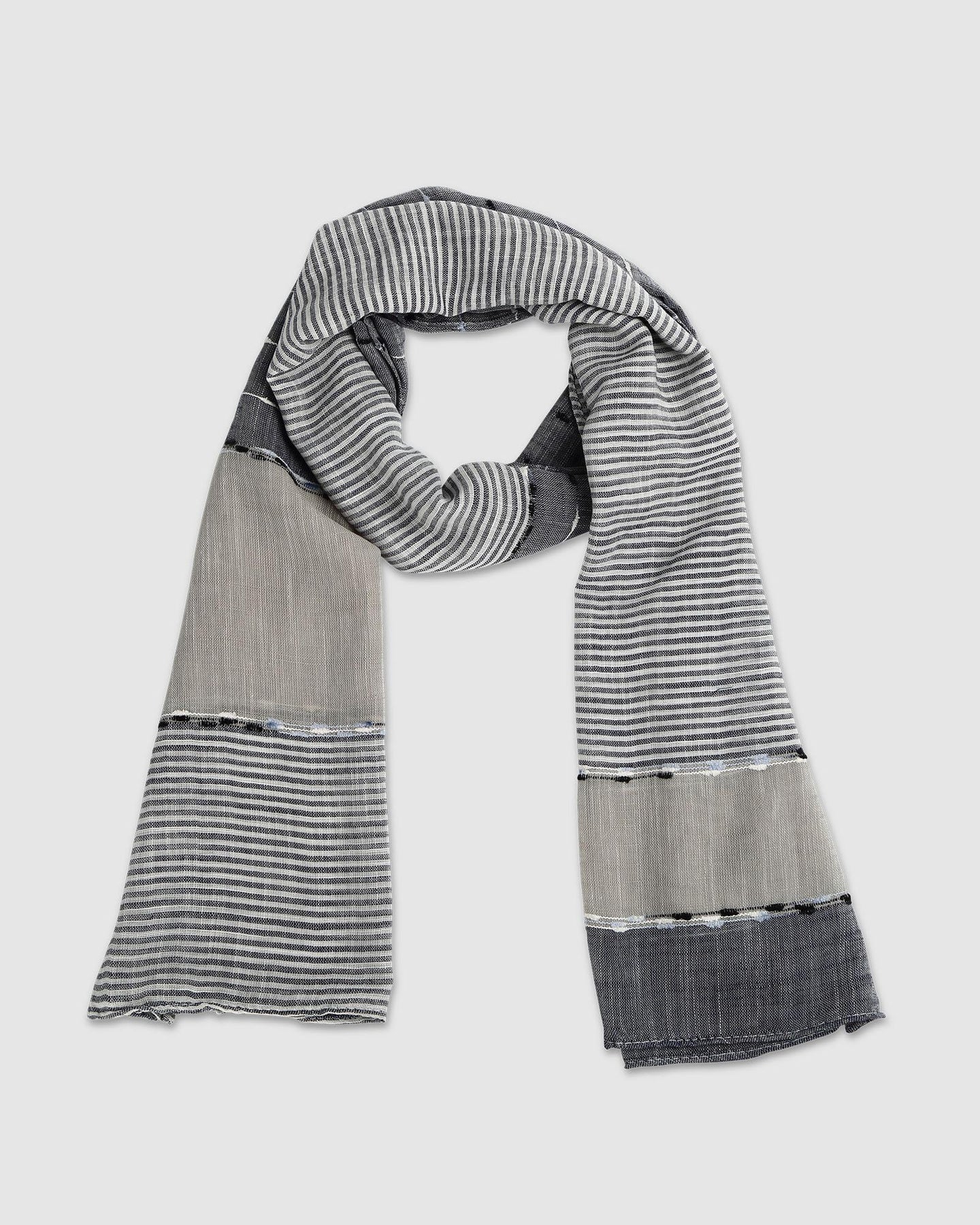 Lottie Scarf (Black/White) - Something For Me