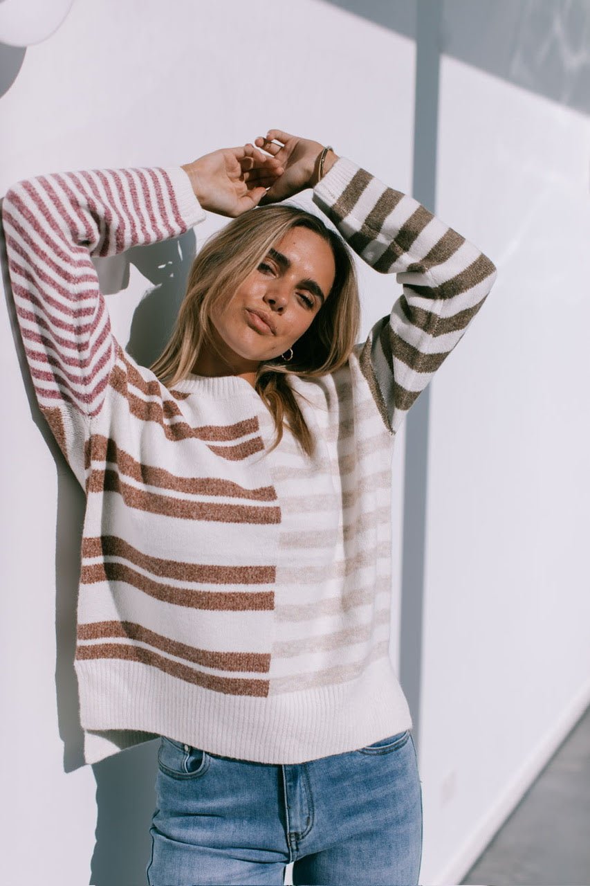 Melody Knit (Chocolate/Latte) - Something For Me