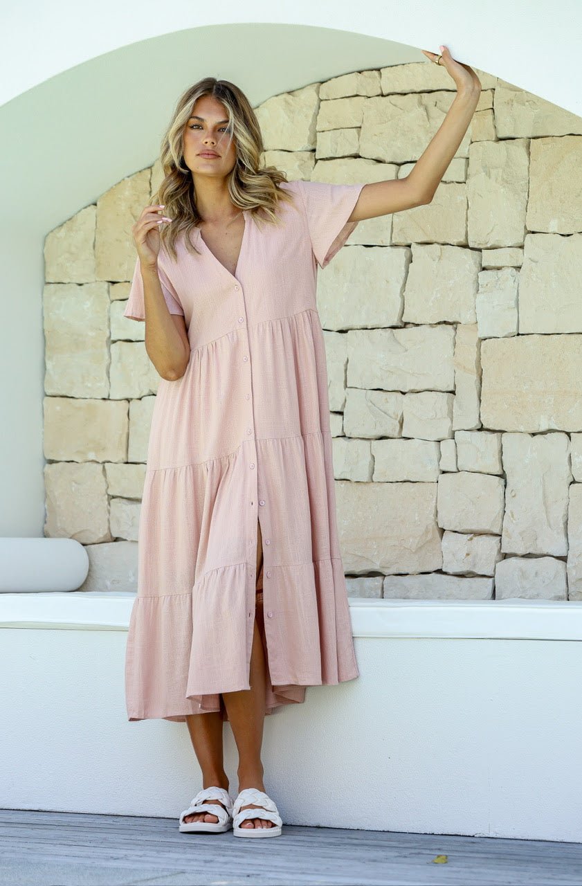 Miley Dress (Blush) - Something For Me
