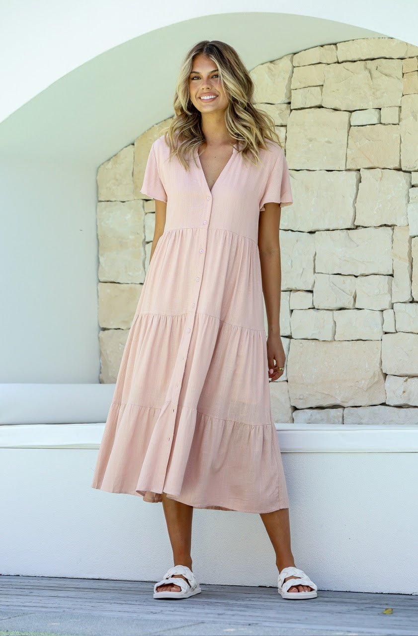 miley maxi dress Miley Dress (Blush)