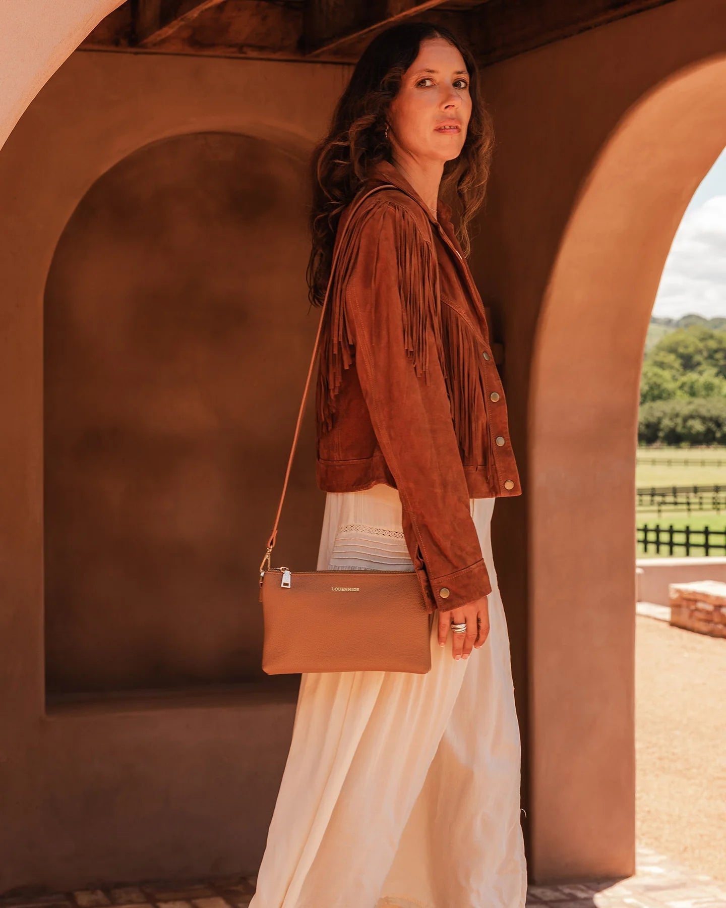 Millie Crossbody Bag (Caramel) - Something For Me