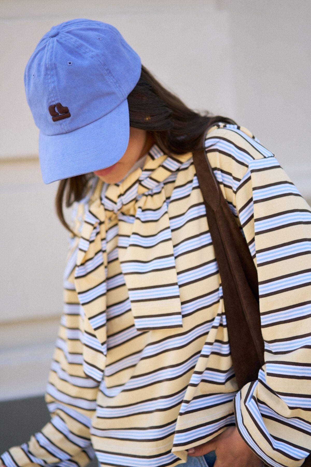 Pip Everyday Cap (Vintage Blue/Burnt Toffee) - Something For Me