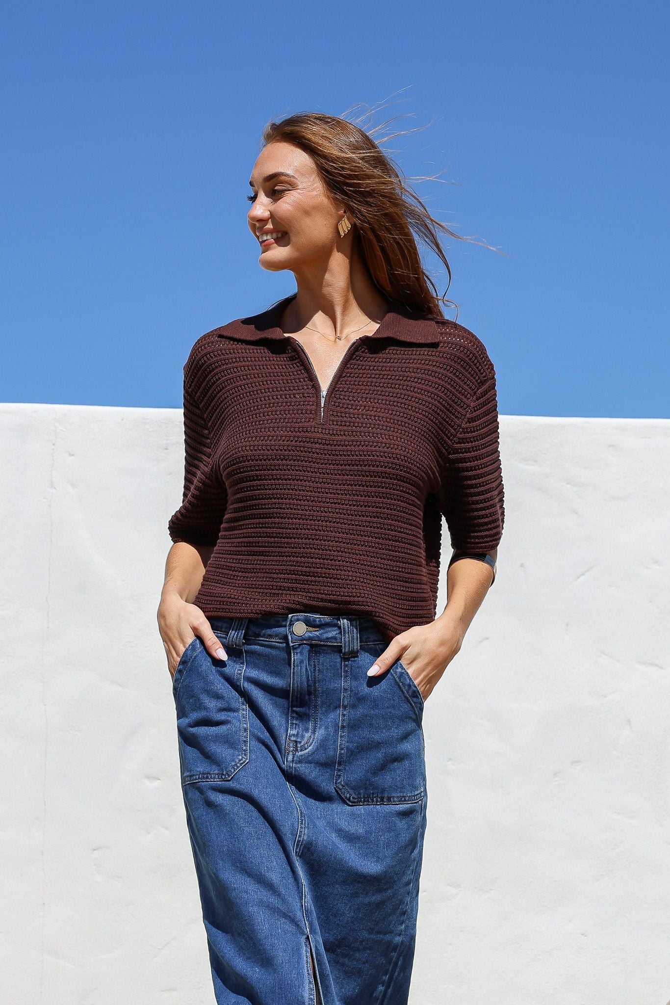 Sofia Knit (Chocolate) - Something For Me