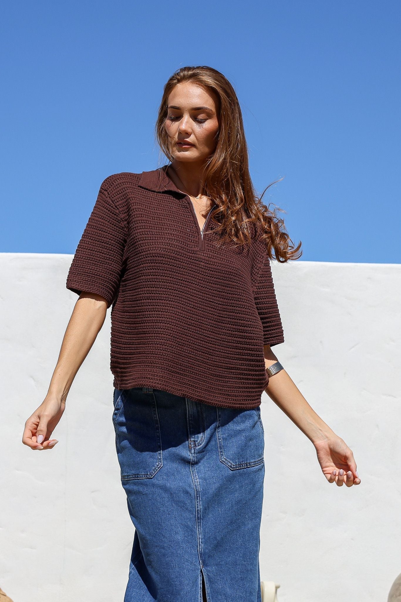 Sofia Knit (Chocolate) - Something For Me