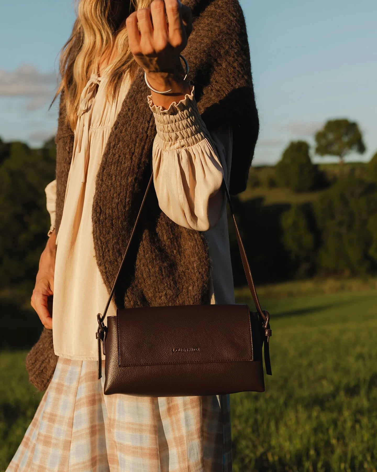 Sophia Crossbody Bag (Chocolate) - Something For Me