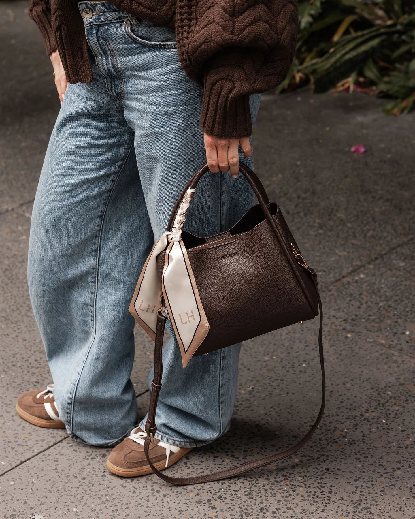 Steffie Mini Tote Bag (Chocolate) - Something For Me