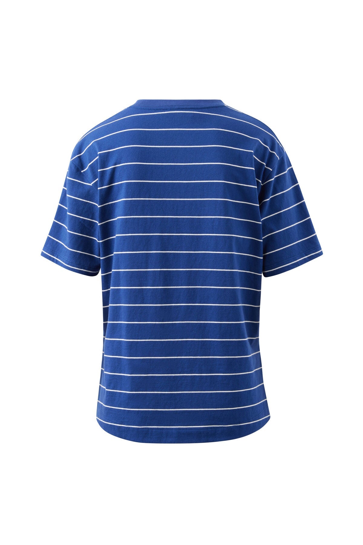 Stevie Slouchy Tee (Prussian Blue/Milk Stripe) - Something For Me