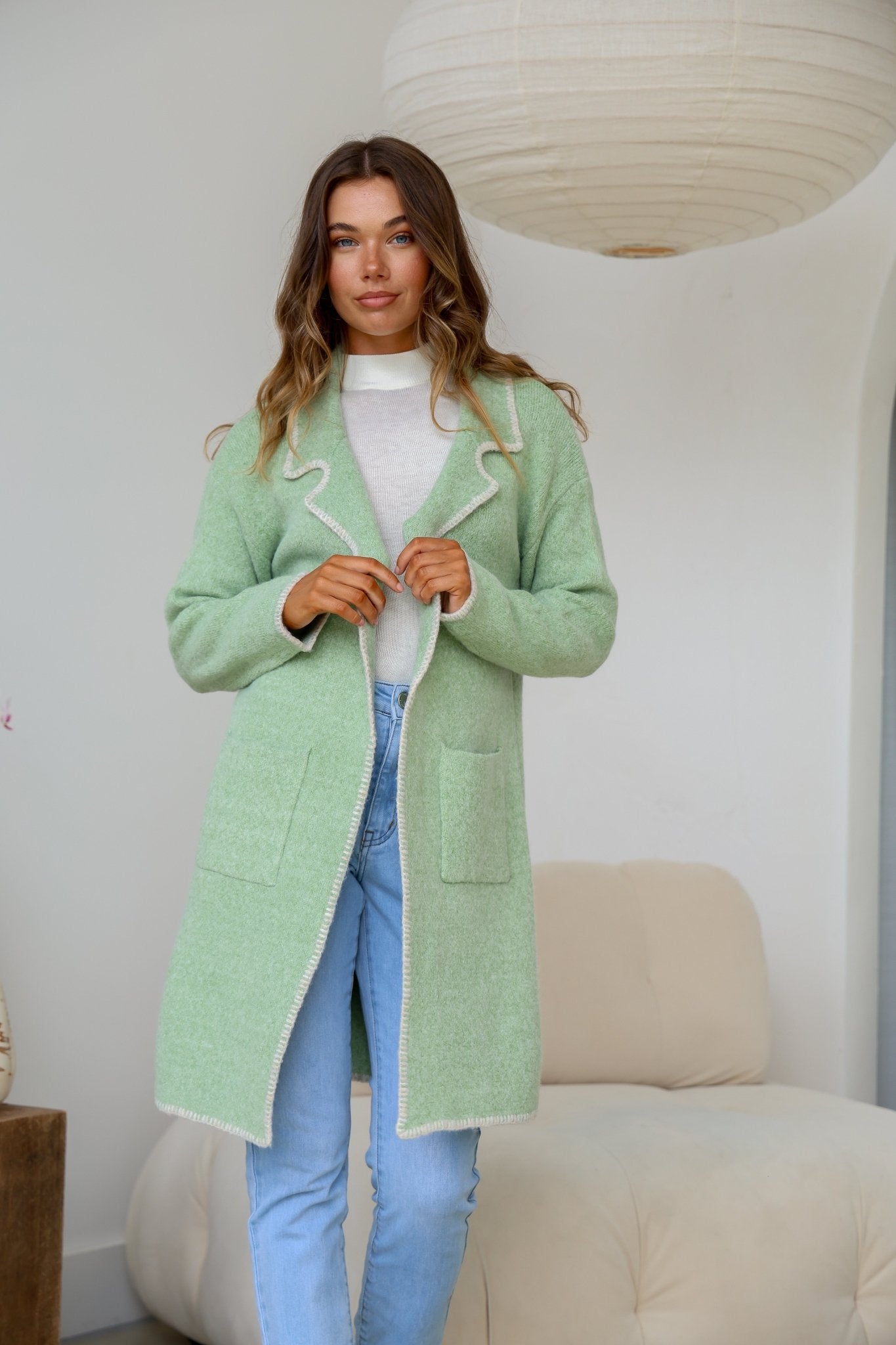 Thea Cardigan (Sage) - Something For Me