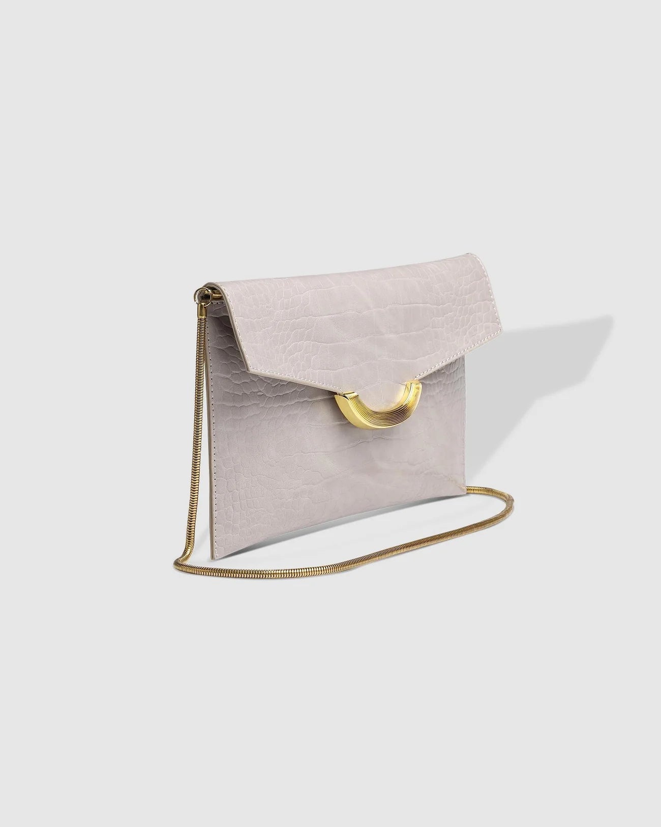 Zoe Clutch (Croc Putty) - Something For Me