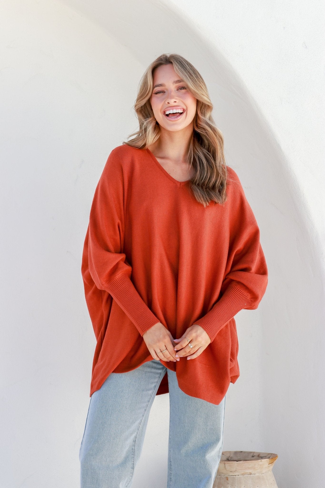 Candace Knit (Rust) - Something For Me