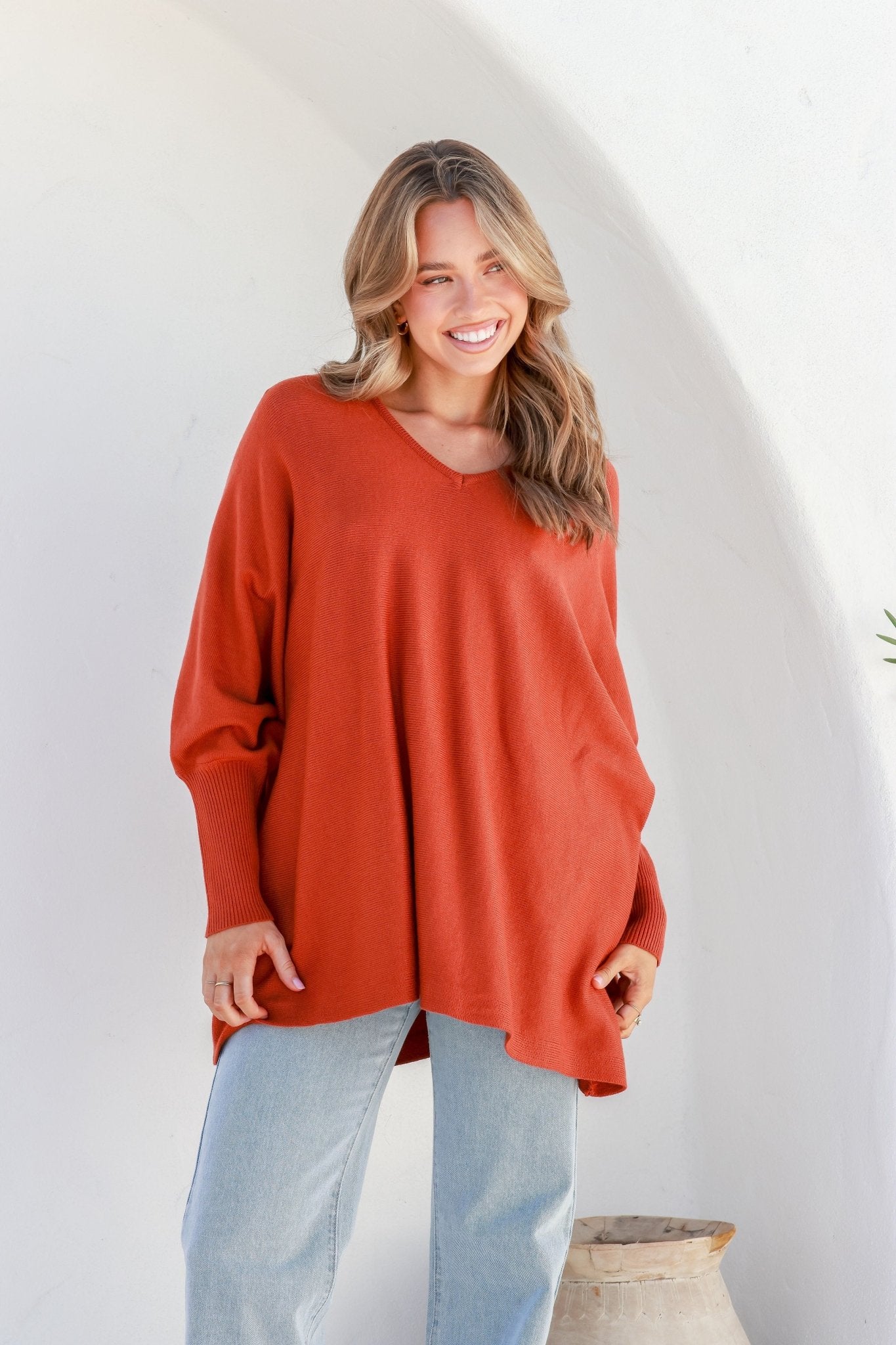 Candace Knit (Rust) - Something For Me