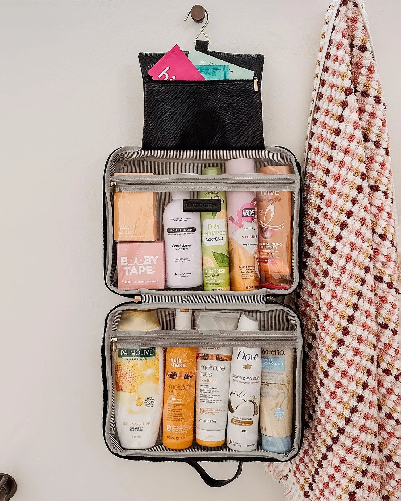 Emma Cosmetic Case (Black) - Something For Me