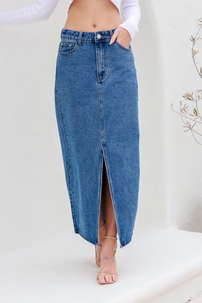 Lucy Skirt (Dark Blue) - Something For Me