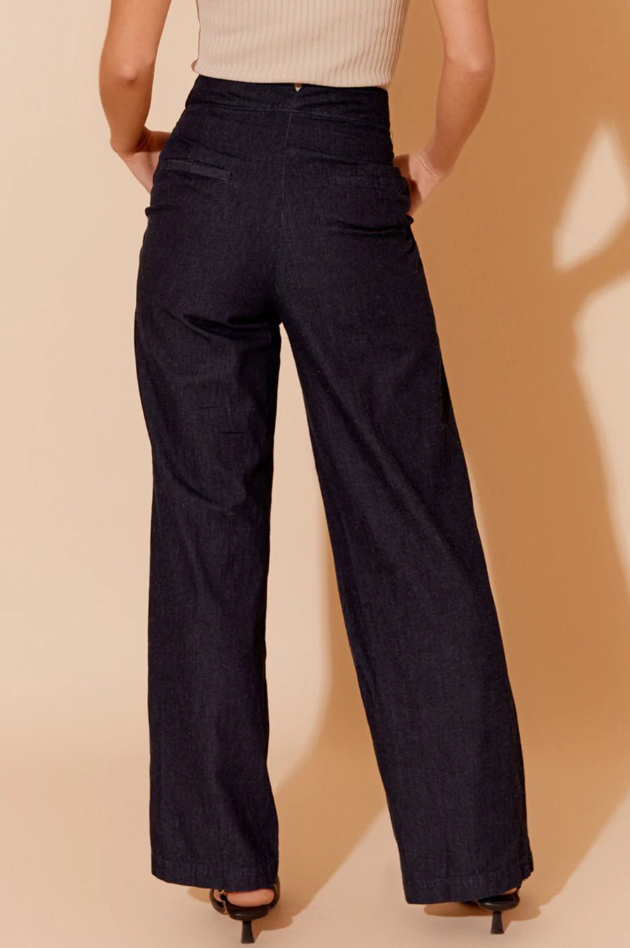 Nisha Denim Pant (Denim) - Something For Me