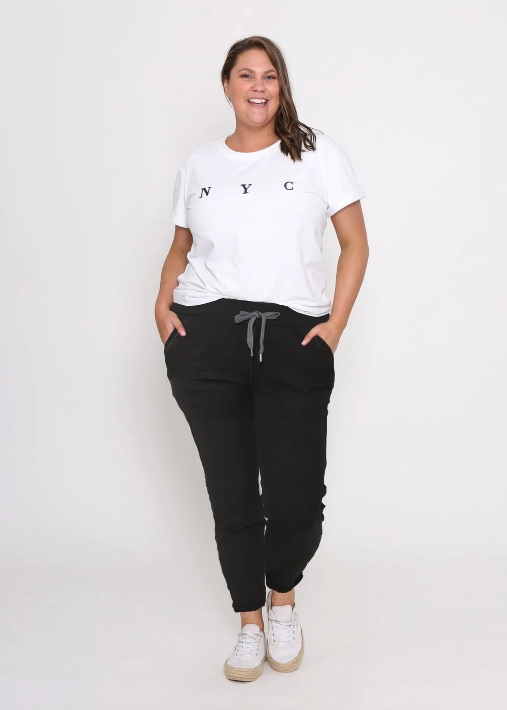 Riley Jogger (Black) - Something For Me