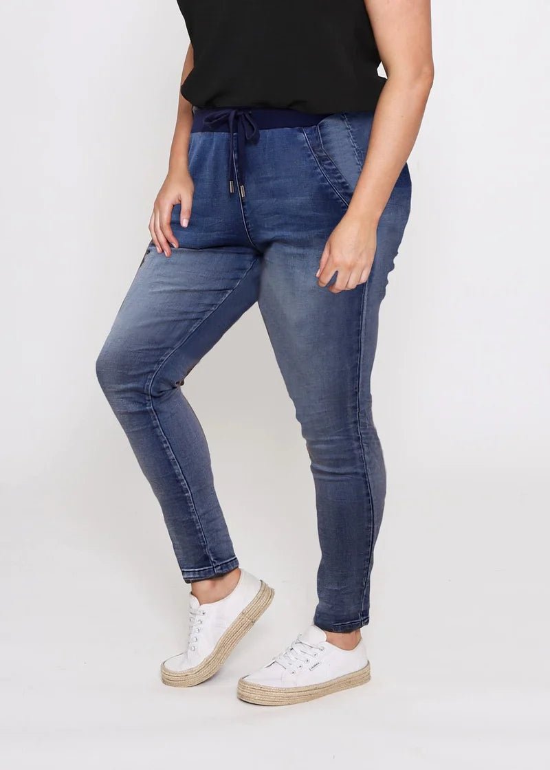 Riley Jogger (Denim) - Something For Me