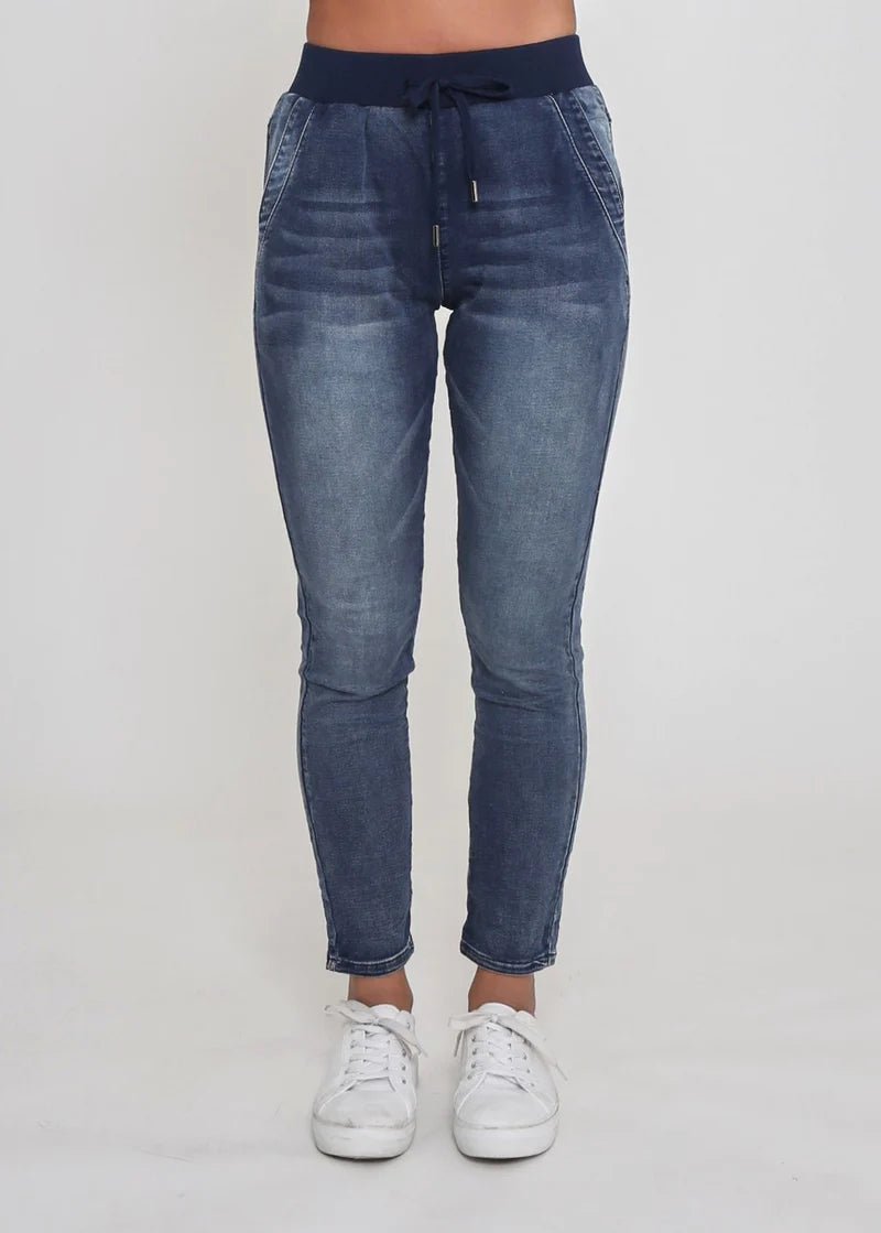 Riley Jogger (Denim) - Something For Me