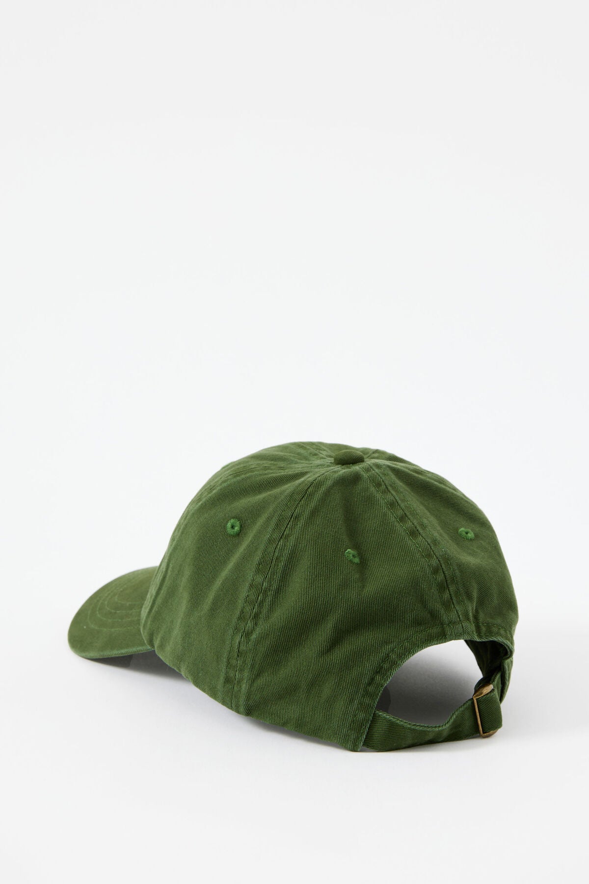 Pip Everyday Cap (Basil/Fresh Blue Embroidery)