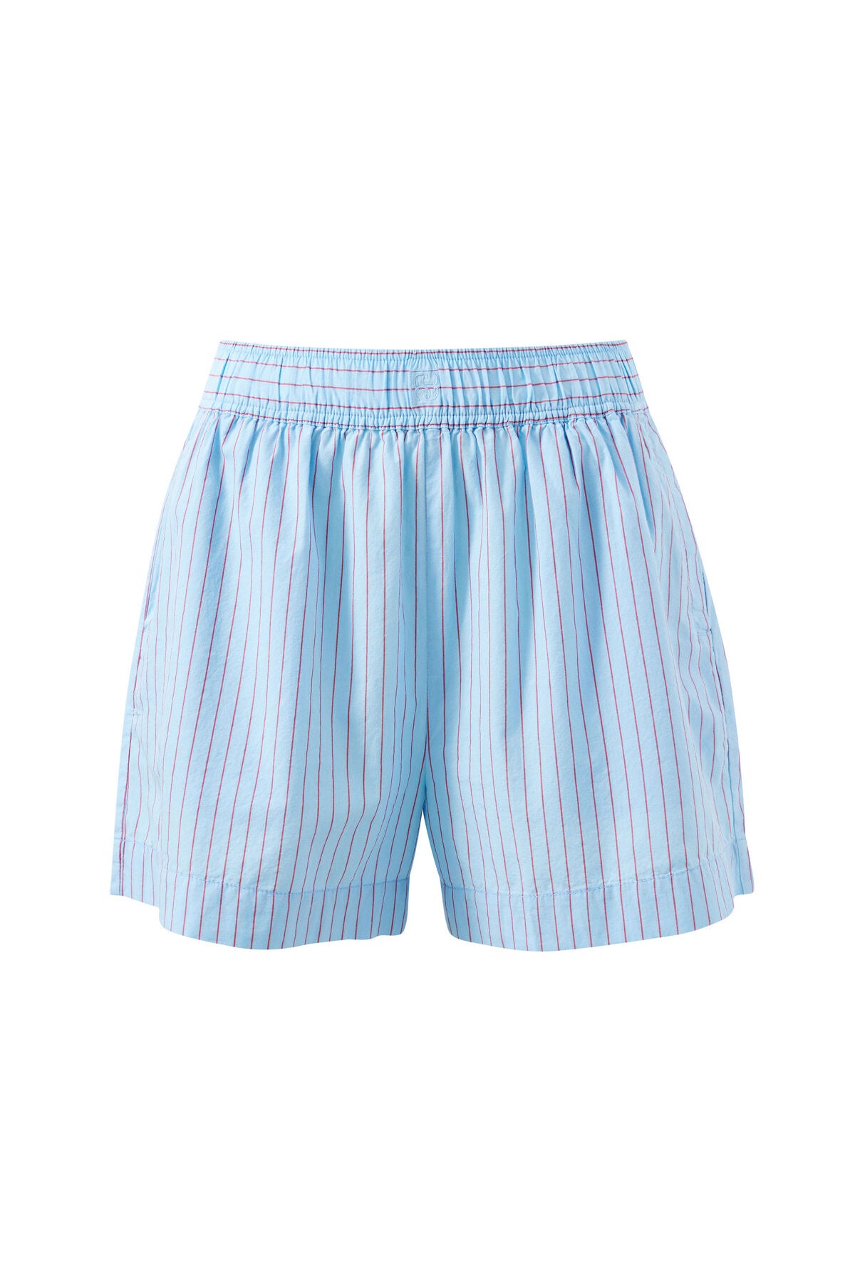 Mila Short (Fresh Blue/Red Mini Stripe)