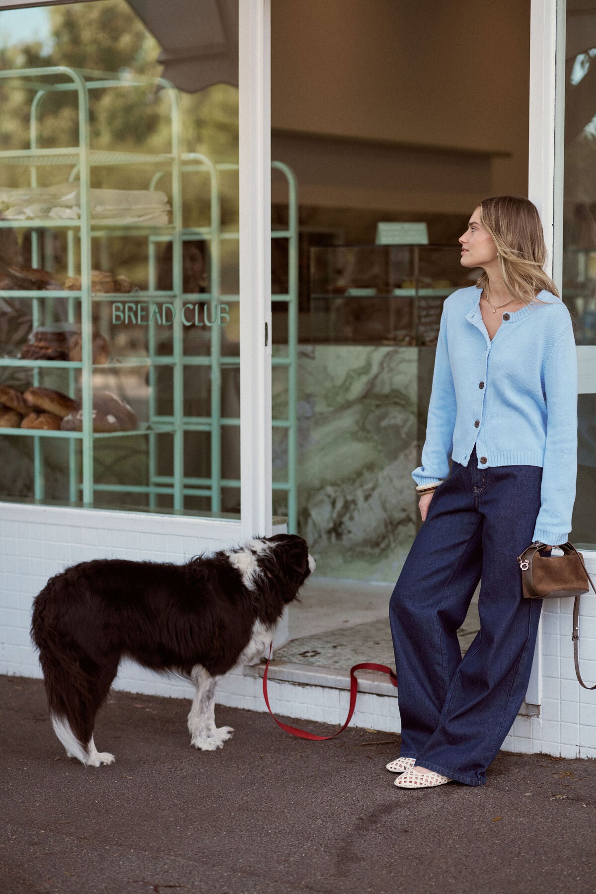 Nelly Long Sleeve Knit Cardi (China Blue)