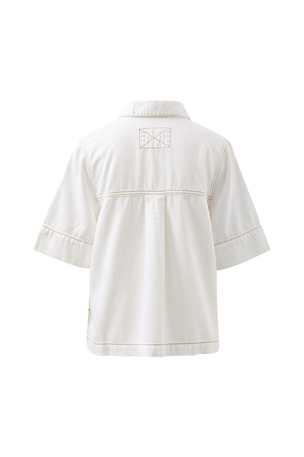 Noa Short Sleeve Shirt (Fresh Ecru)