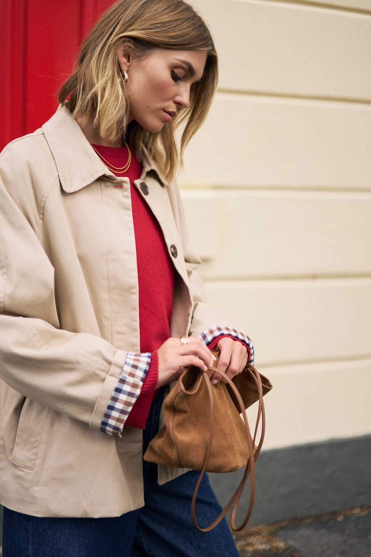 Pia Coat (Sand)