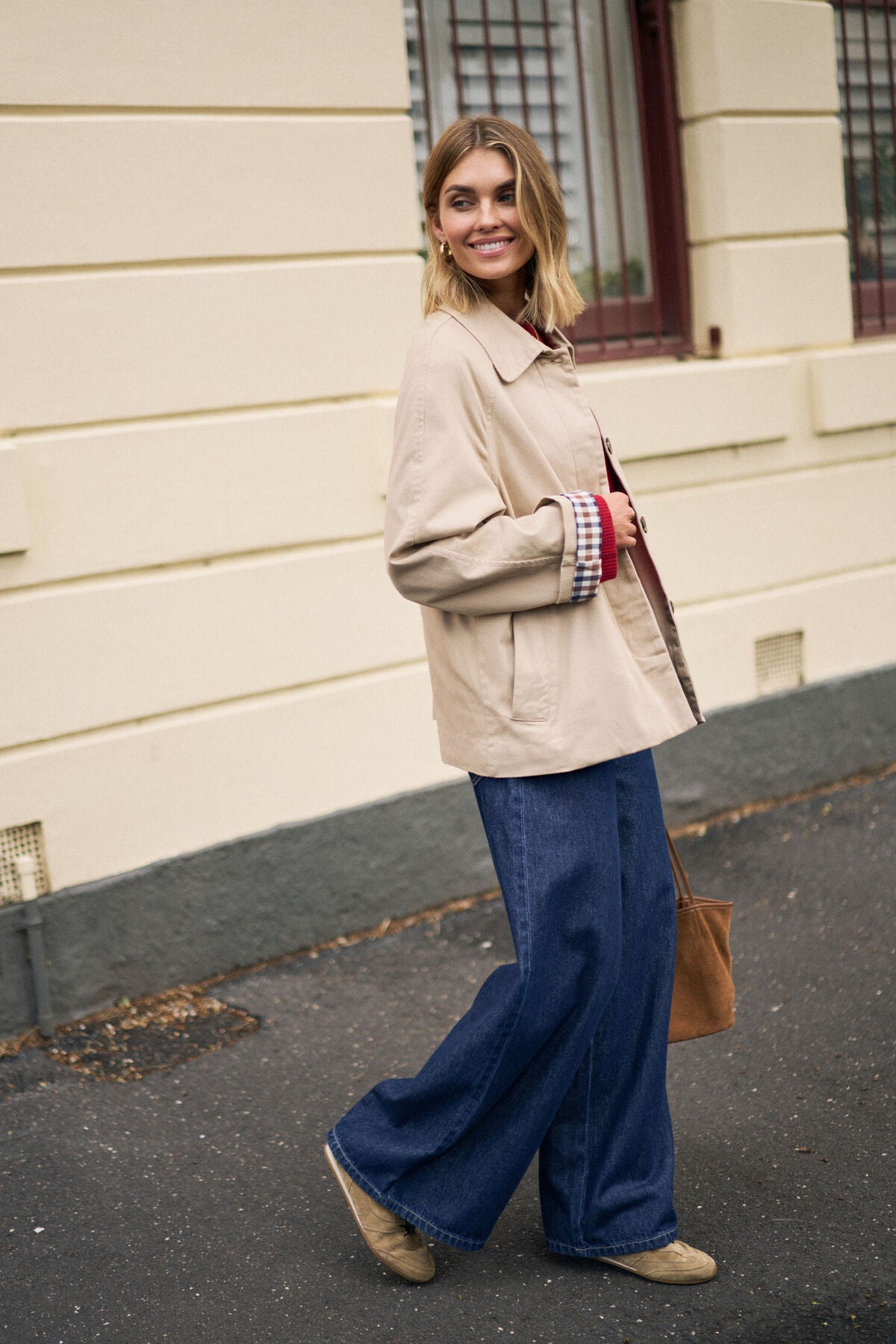 Pia Coat (Sand)