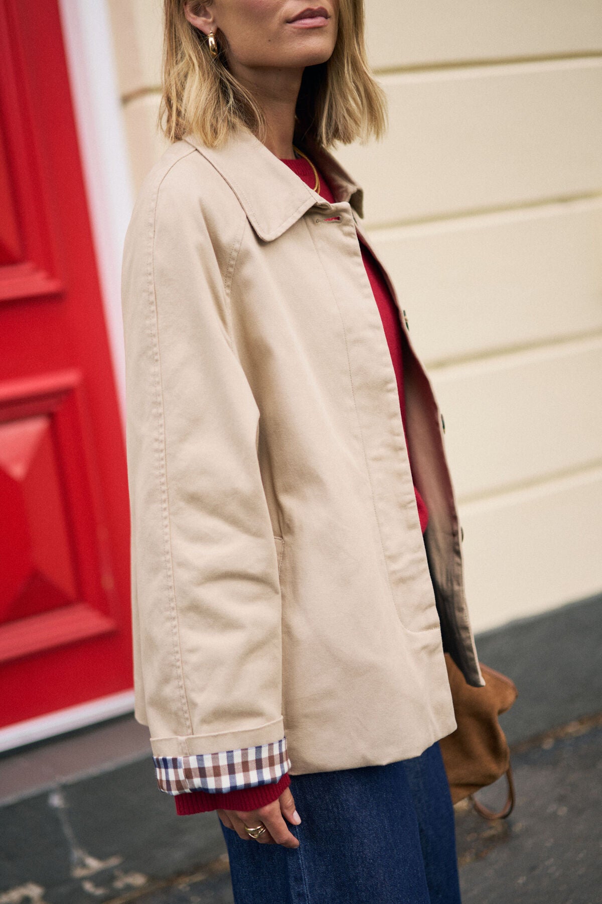 Pia Coat (Sand)