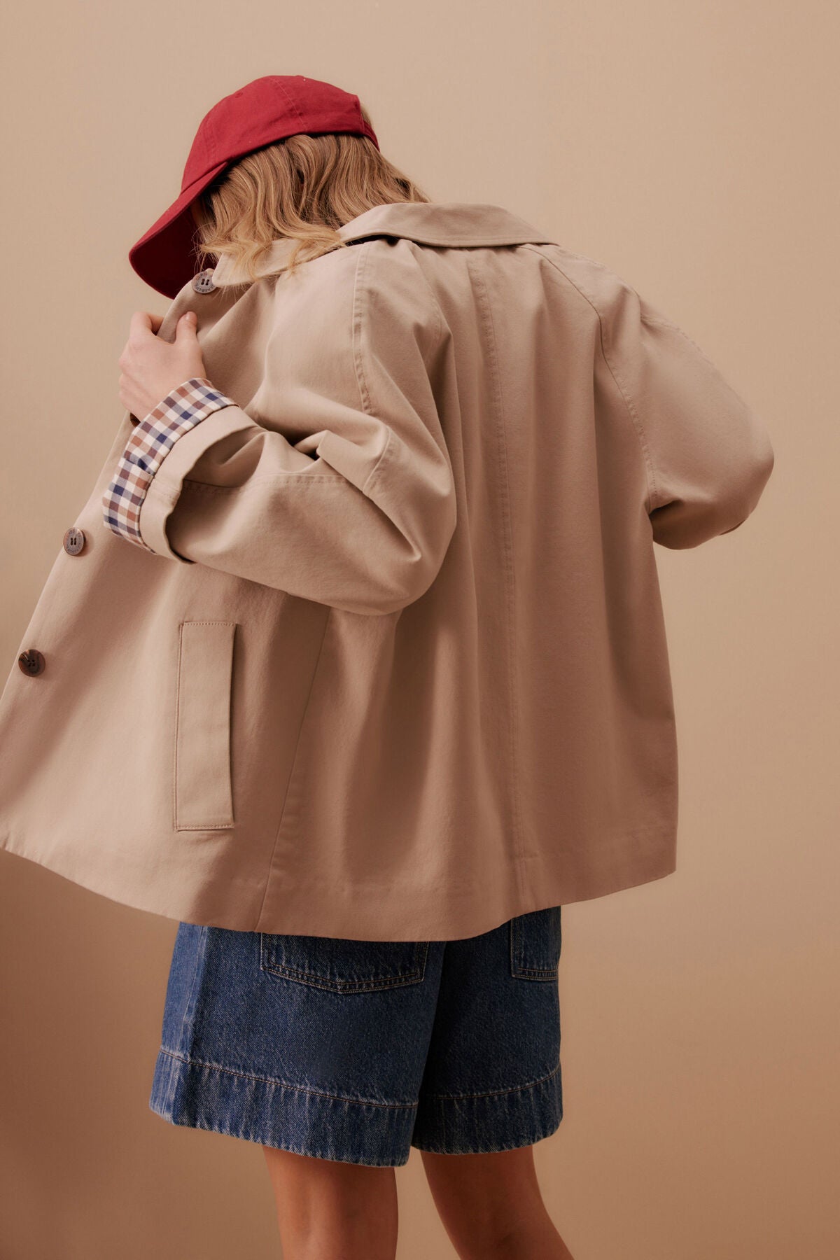Pia Coat (Sand)