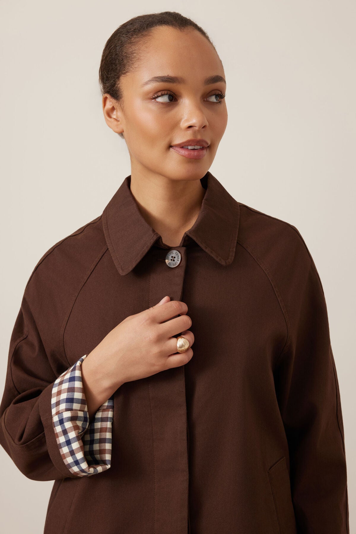Pia Coat (Chocolate)