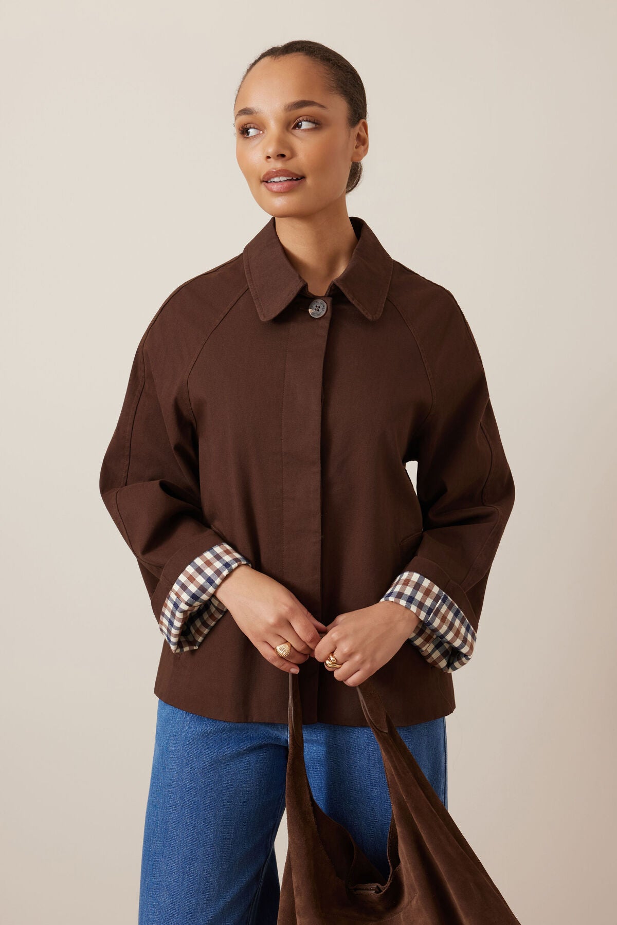 Pia Coat (Chocolate)