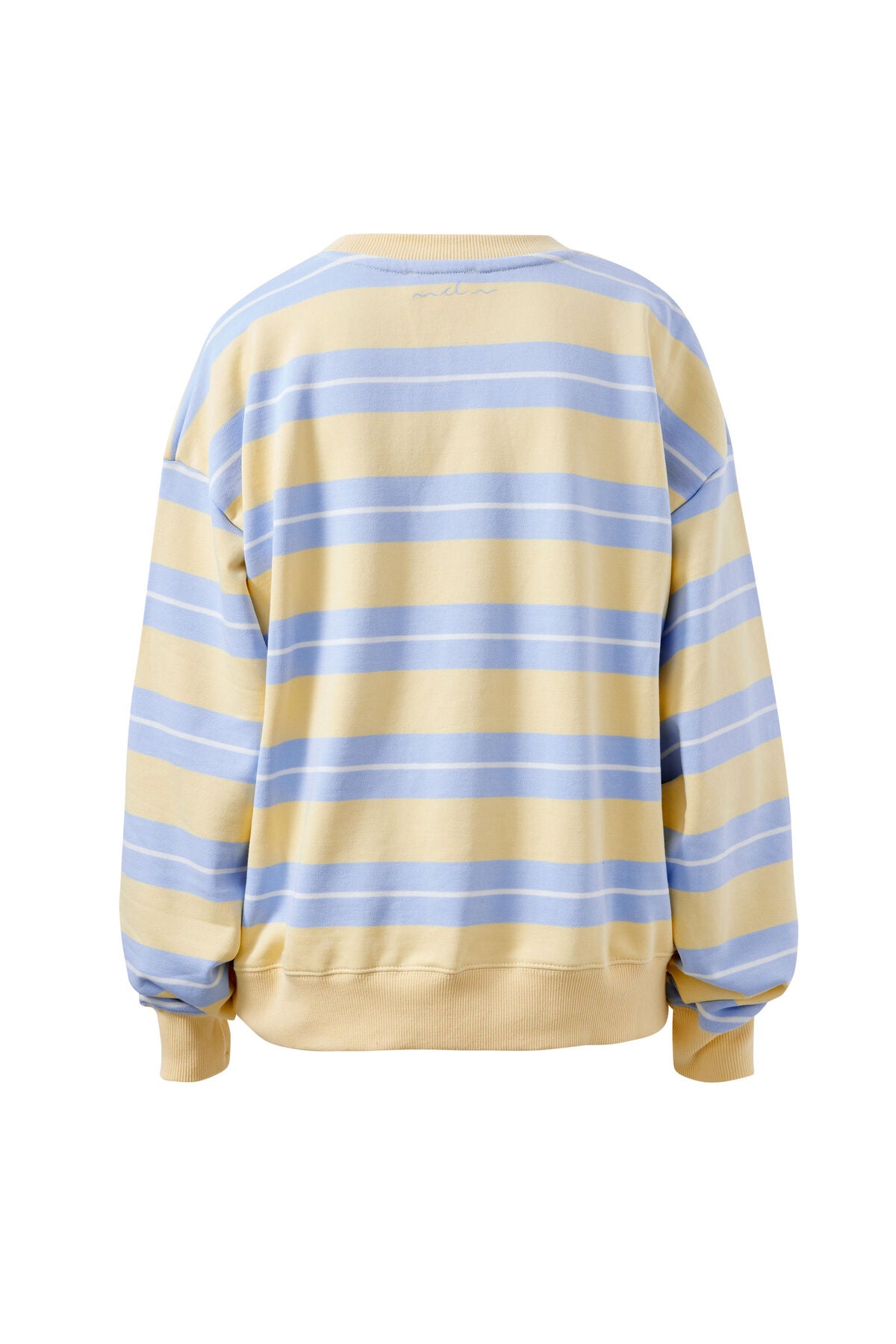 Romy Crew (Butter/China Blue Stripe)