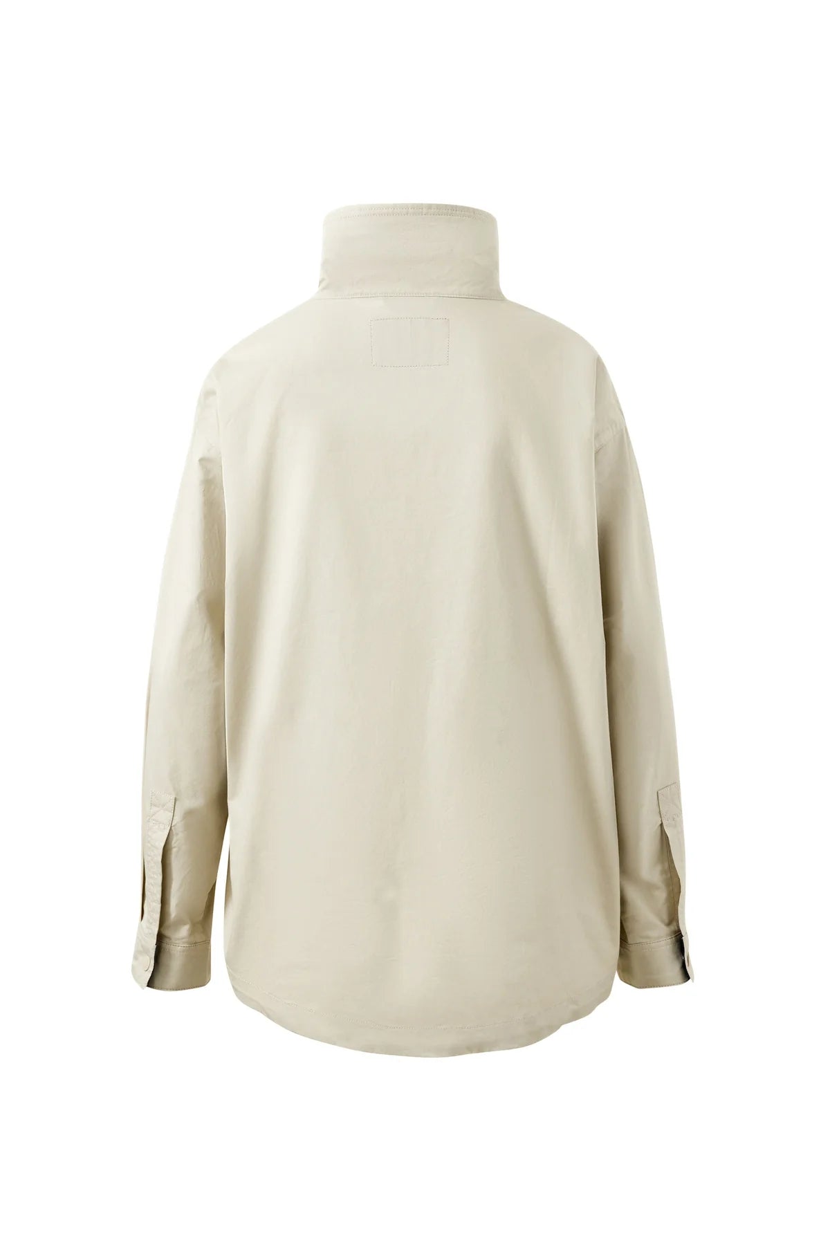 Tess Funnel Neck Jacket (Stone)