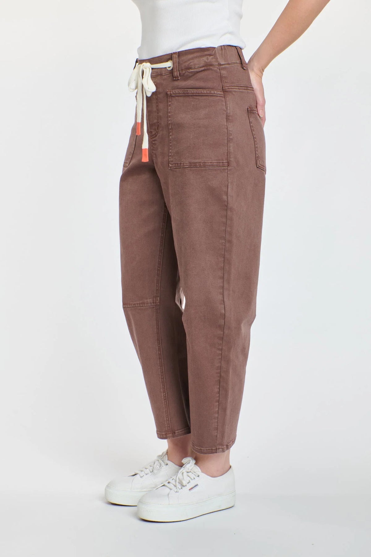 Carter Barrel Jeans (Chocolate)